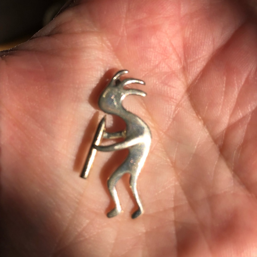 ✨Kokopelli silver pendant - Picture 2 of 5